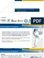 Pronostico Estacional Sudamerica MAM 2023