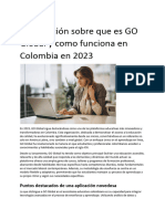 Información Sobre Que Es GO Global y Como Funciona en Colombia en 2023
