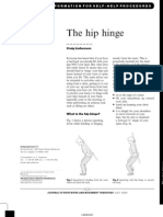 Learn the hip hinge for back protection