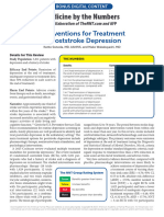 Interventions For Treatment of Poststroke Depression (AAFP 2023)