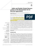 13 - Invisible and Flexible Printed Sensors Based On ITO Nanoparticle Ink For Security Applications