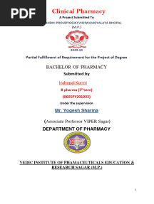 Clinical Pharmacy 