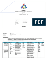 Silabus PJOK Kelas 8