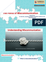 Unit 1.2. The Perils of Miscommunication