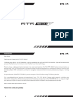 RTR 160 4v.owner - Manual