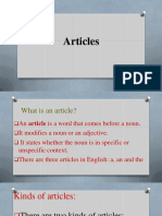 Grammar Articles