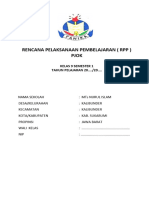 RPP 1 Lembar PJOK Kelas 9 Semester 1