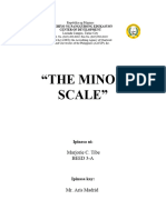 THE-MINOR-SCALE Detailed Lesson Plan