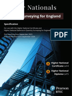 HNCD Quantity Surveying For England RQF