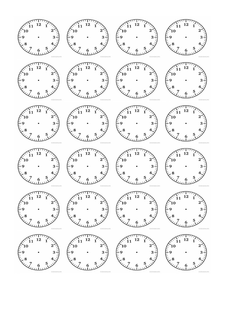 Clock Face | PDF
