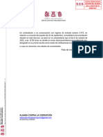 Respuesta A Alianza Contra La Corrupción