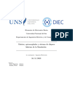 Simulación Tiristor Optoacoplador y Sistema de Disparo Electrónica