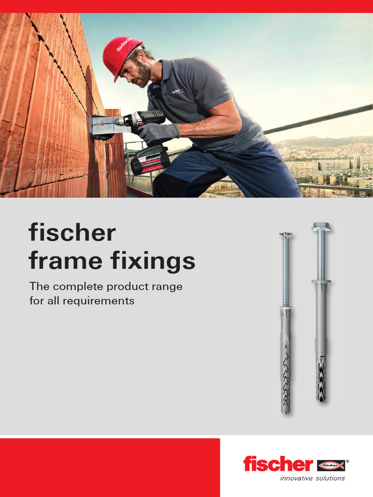 Fischer Frame Fixings Overview | PDF | Electrical Connector | Screw