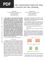 Unsupervised Video Summarization Framework Using Keyframe Extraction and Video Skimming