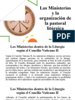 Los Ministerios y La Organización Pastoral Litúrgica