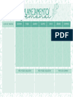 Planner Semanal