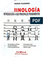 Criminología - Introducción A Sus Principales Pensamientos