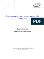 Exercícios Ventilação Industrial