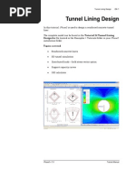 Tutorial 24 Tunnel Lining Design