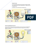 Simulador Phet Cambio de Energia