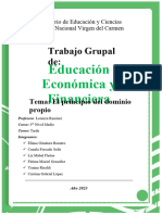 Trabajo Practico de Educación Económica y Financiera