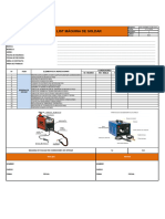 Check List Máquina de Soldar