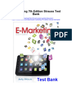 E Marketing 7th Edition Strauss Test Bank