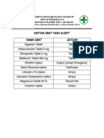 Daftar Obat