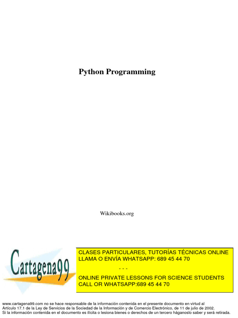 Curso Python | PDF | Python (Programming Language) | Integrated ...