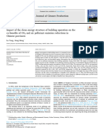 Impact of The Clean Energy Structure of Building Operation - 2023 - Journal of