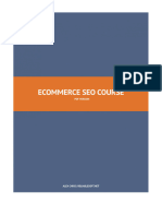 Ecommerce Seo Course