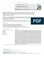 Latitudinal Distribution and Sources Analysis of Greenhouse Ga 2024 Atmosphe