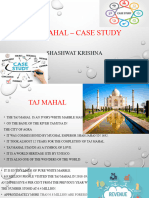 Taj Mahal - Case Study: Shashwat Krishna