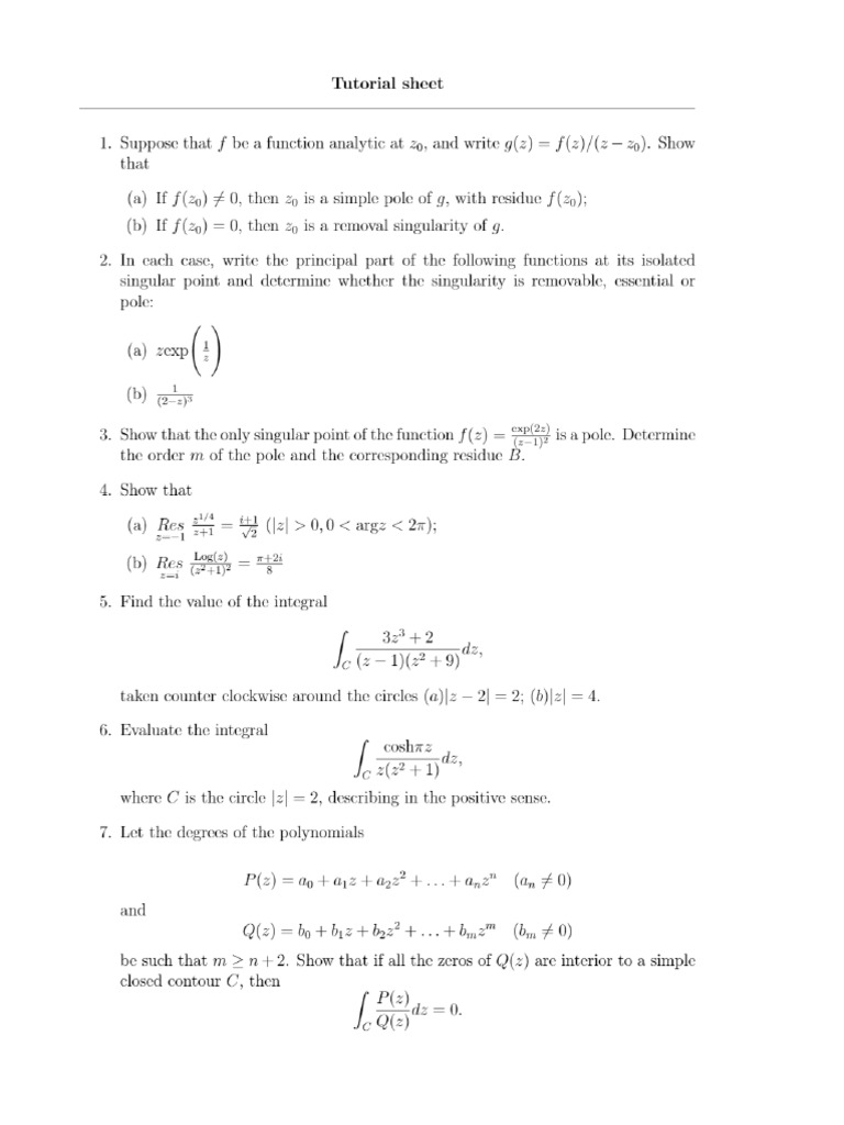Math tutorial complex 3 pdf