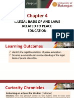 Chapter 4 - Legal Basis of Peace Education