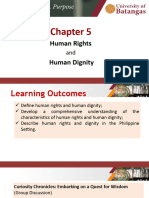 Chapter 5 - Human Right and Human Dignity