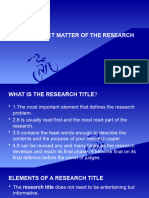 Research Title Sources