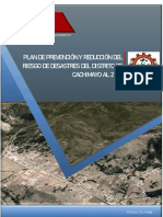8022 - Plan de Prevencion y Reduccion Del Riesgo de Desastres Del Distrito de Cachimayo Al 2021