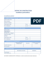 Contrat de Construction Bati-Groupe