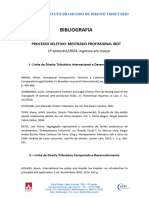 Bibliografia IBDT 2024