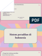 Sistem Peradilan Di Indonesia: Kelompok 6