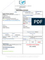 Invoice MARSE - 01 - 2022