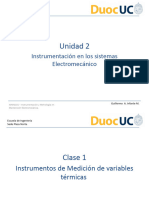 IMM2101 - Clase01 - Instrumentos de Variables Termicas