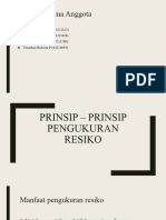 Prinsip - Prinsip Pengukuran Resiko Kelompok 5.3