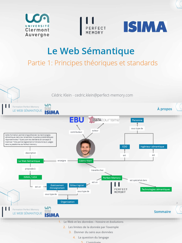 Web Semantique - Cours 1 | PDF | Web sémantique | Sémantique
