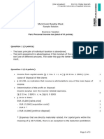 Business Taxation Mock Exam FH Aachen