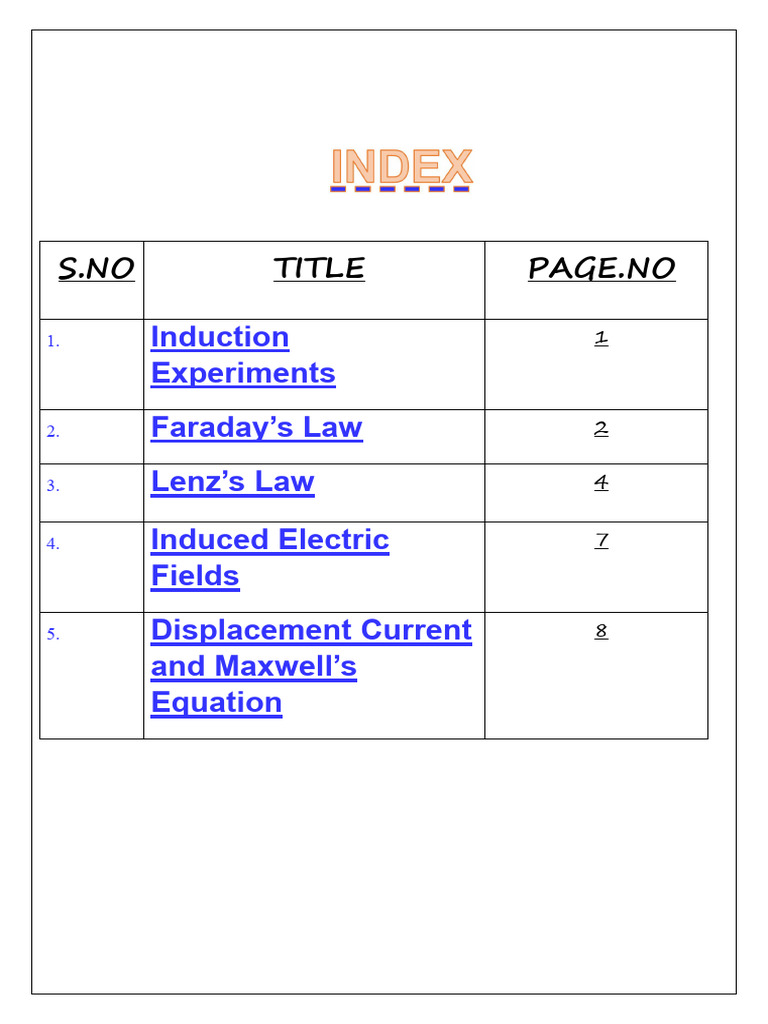 MU PHYSICS PDF Induction Mechanical Engineering
