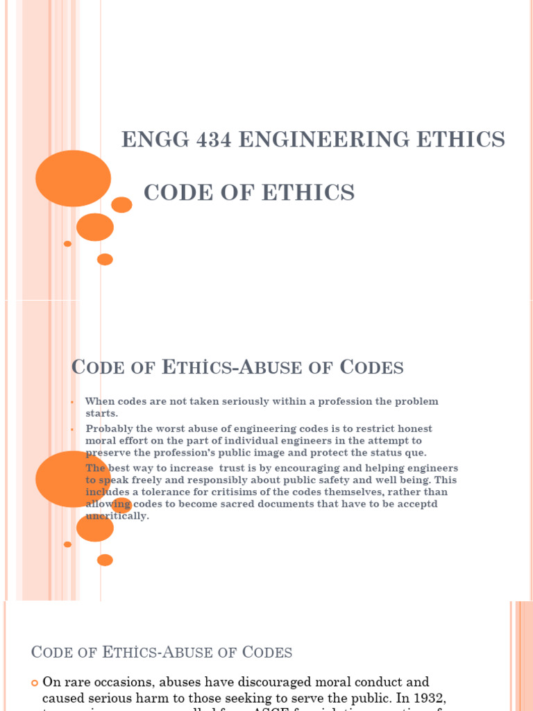 Code of Ethics | PDF | Utilitarianism | Virtue
