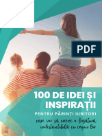 100 de Activitati Si Inspiratii Pentru Parinti Iubitori