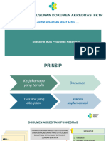Penyusunan Dokumen Akreditasi Puskesmas